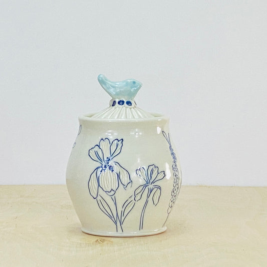 Jar- Iris/Poppy