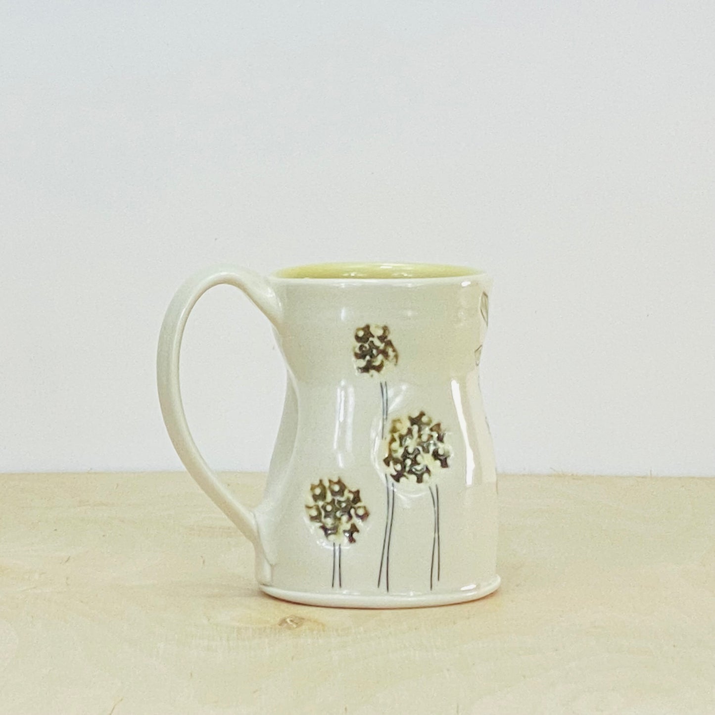 Mug with Flowers4-zinnia/allium