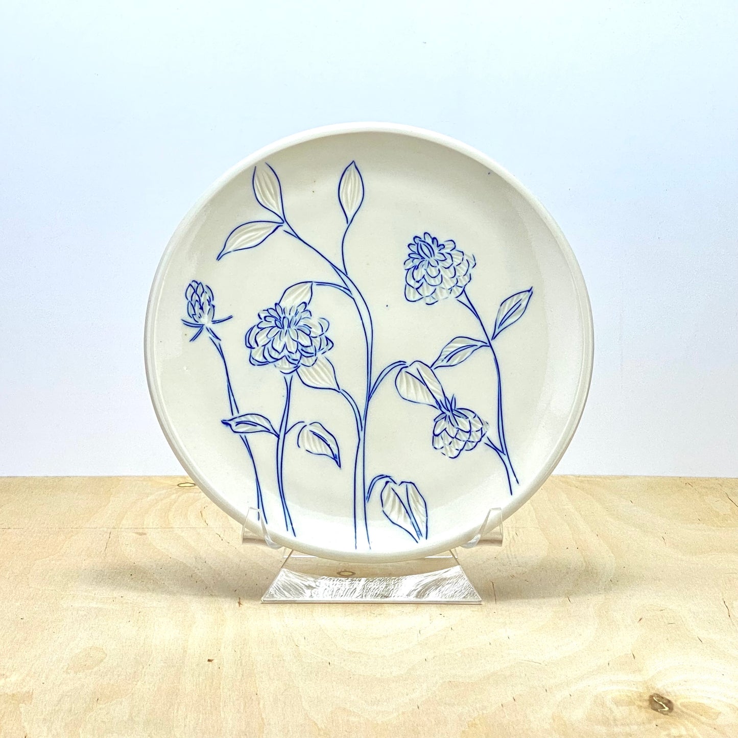 Plate-Floral