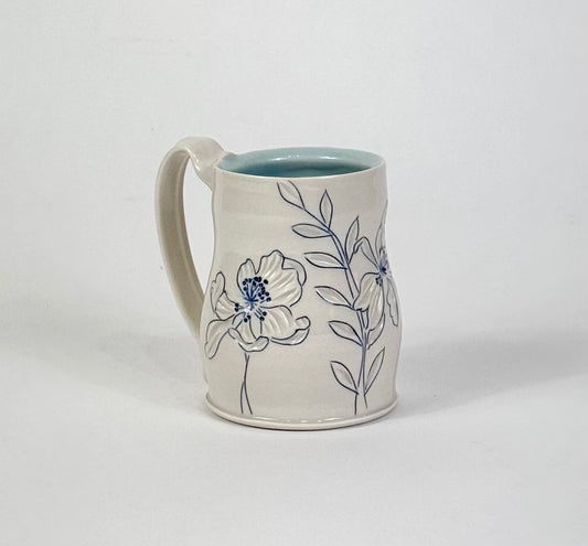Mug with Poppies
