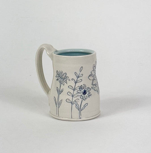 Mug with Summer Flowers