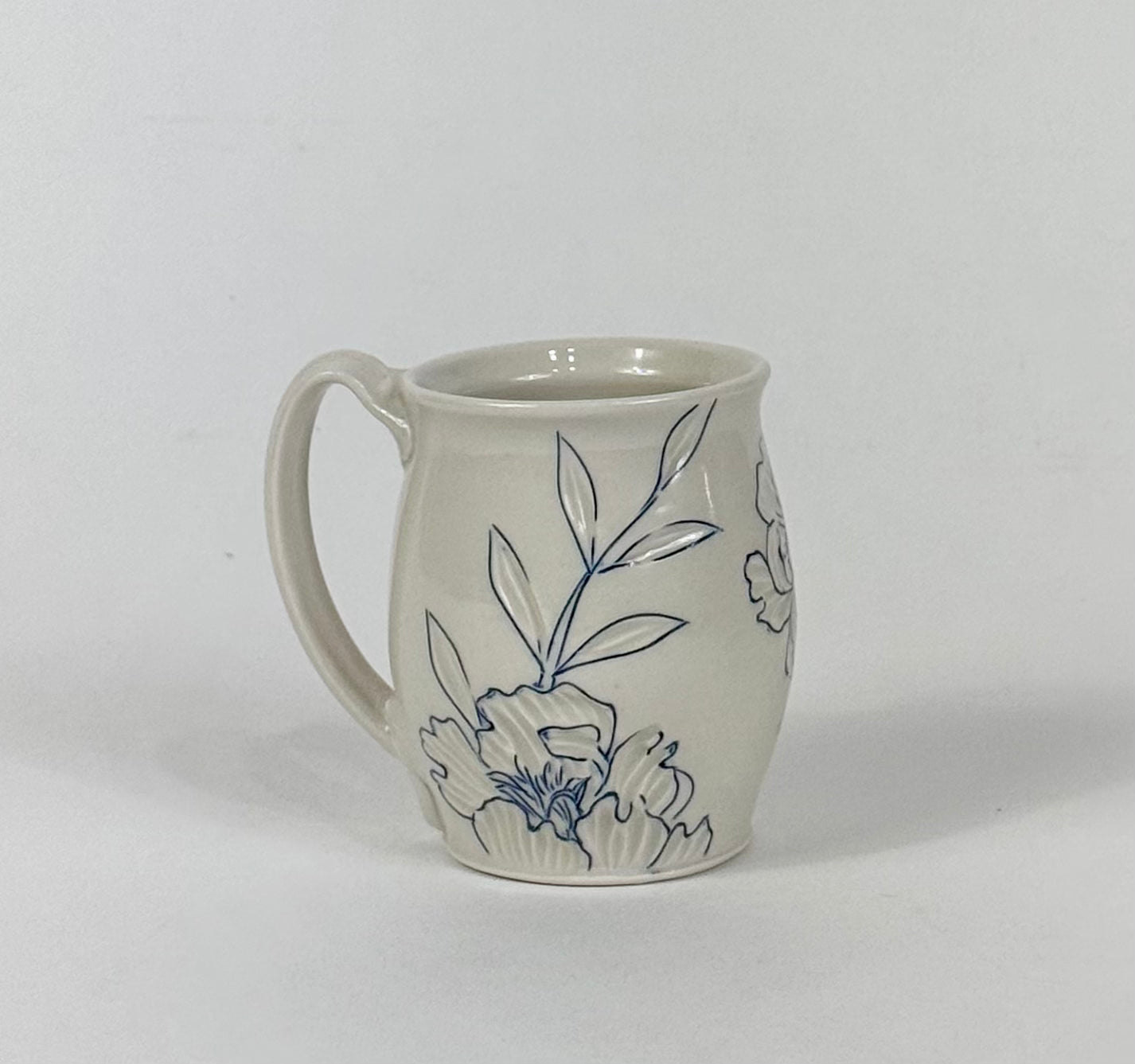 Mug with Peony