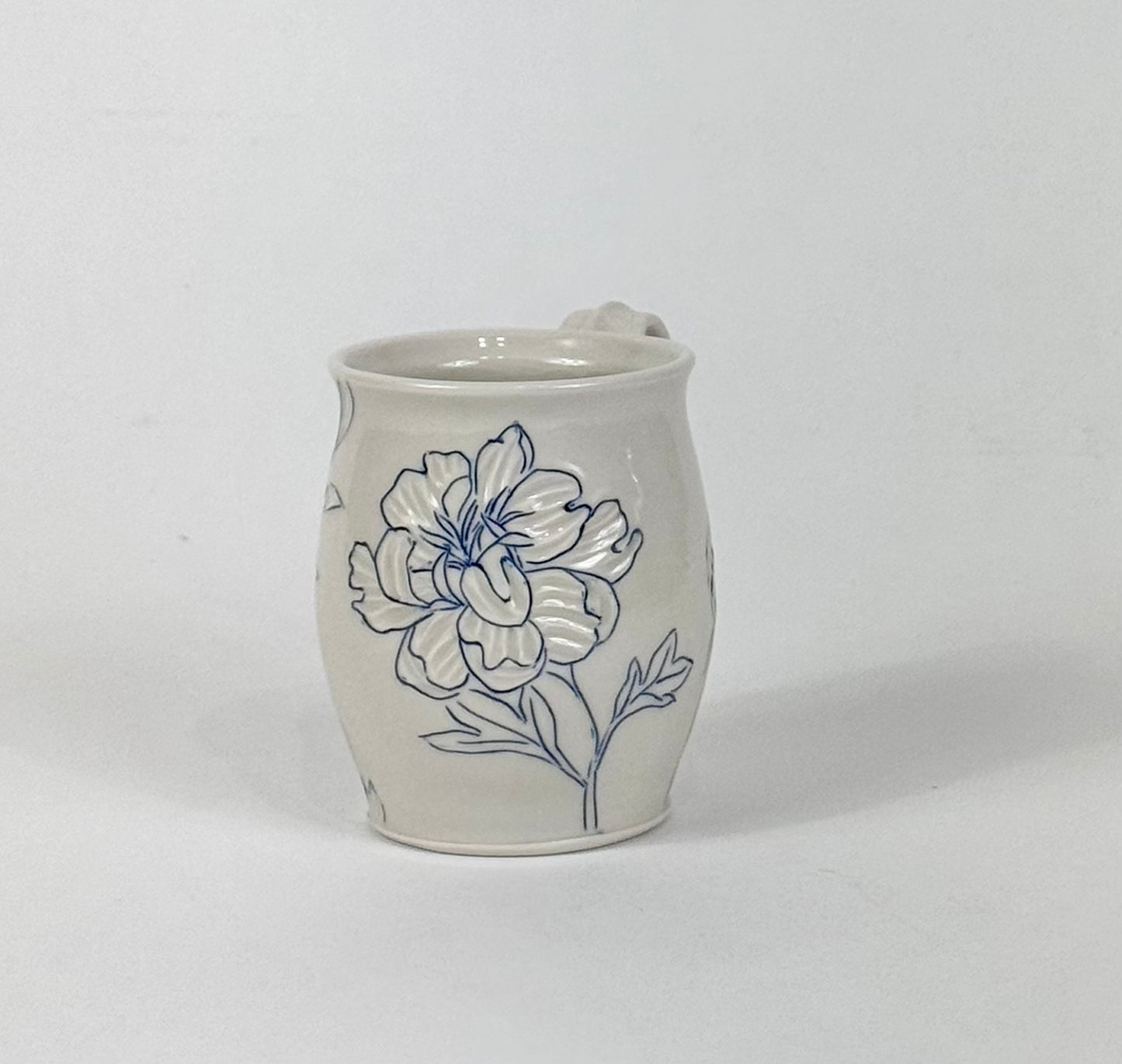 Mug with Peony
