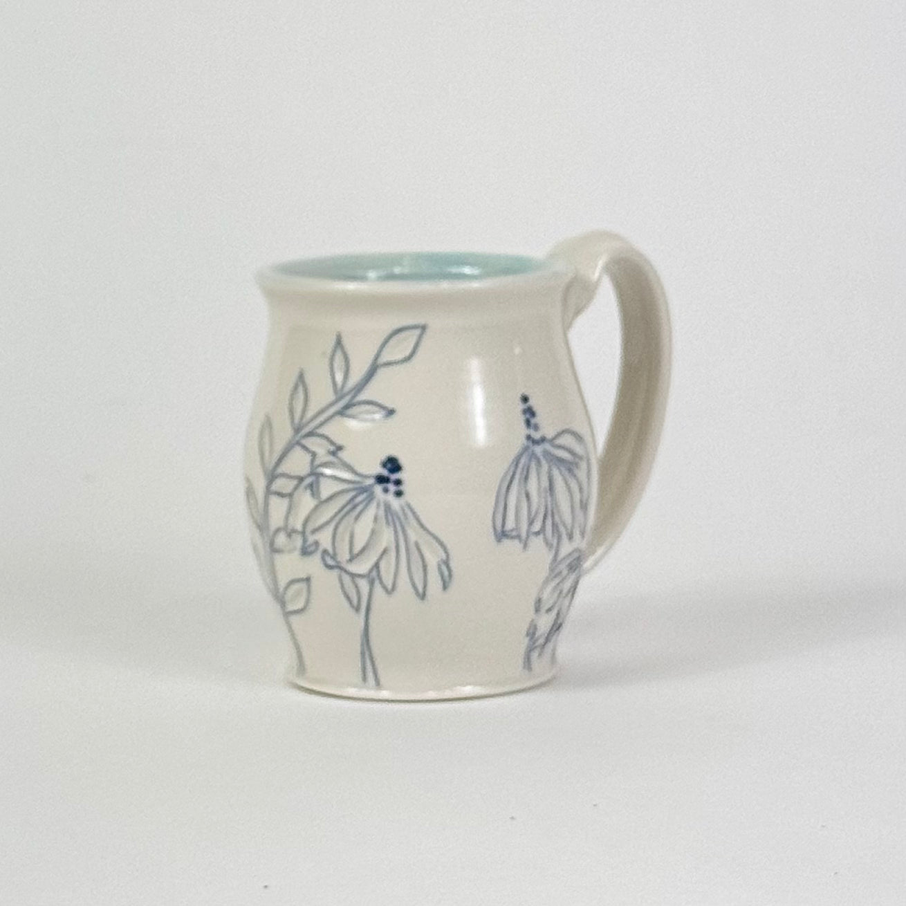 Mug with Echinacea/Allium